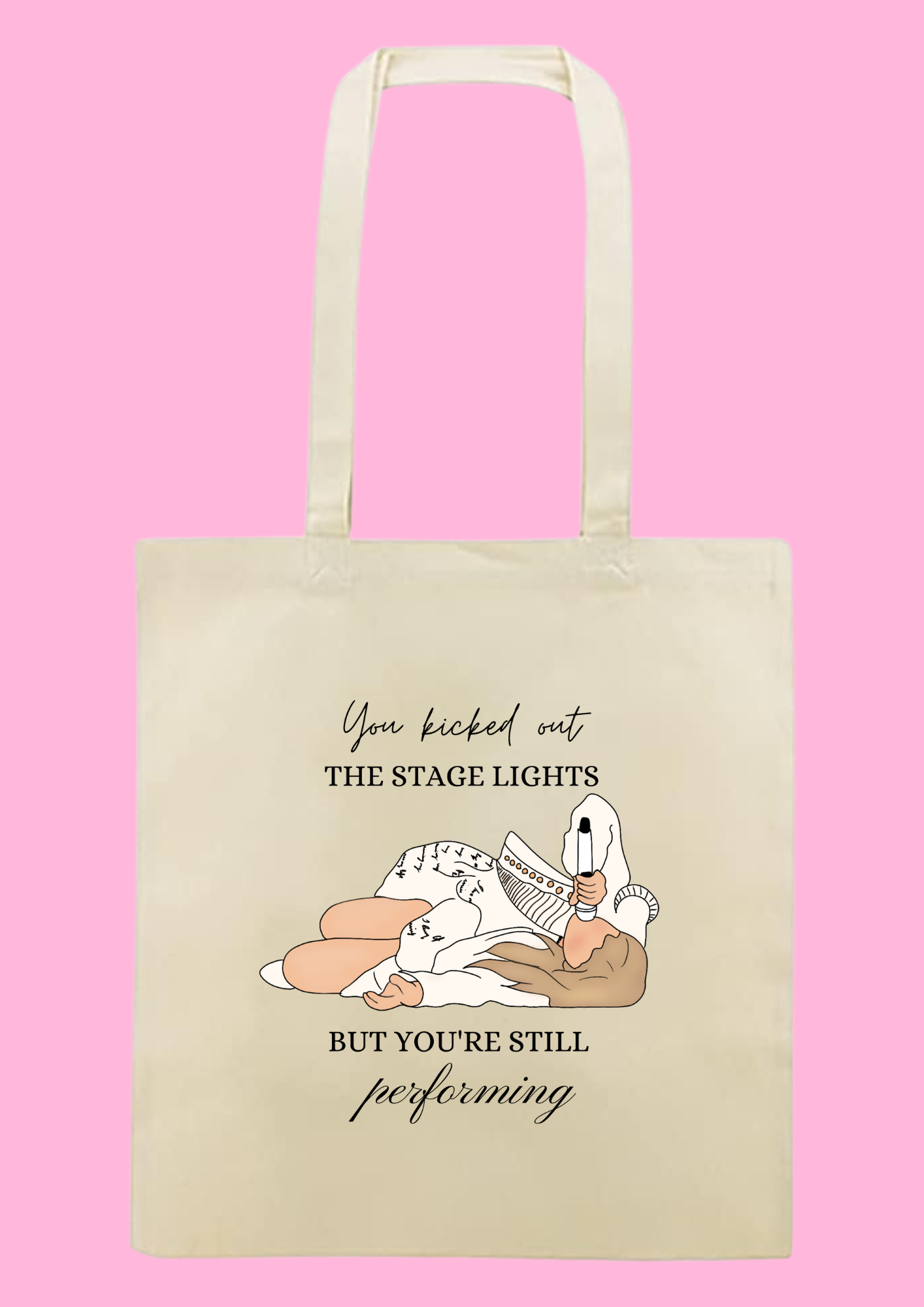 Tote bag "The smallest man who ever lived" Taylor Swift