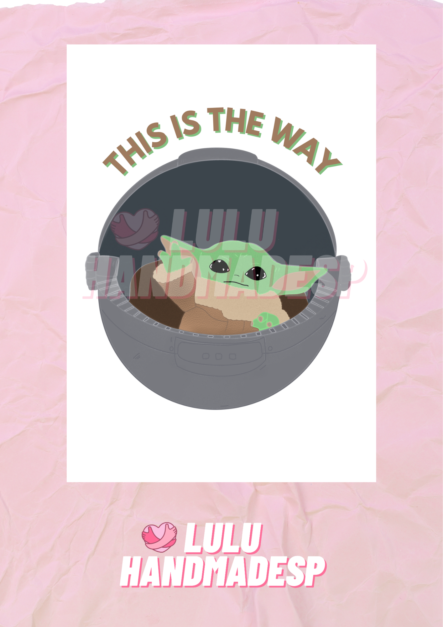 Print "Grogu, Star Wars"