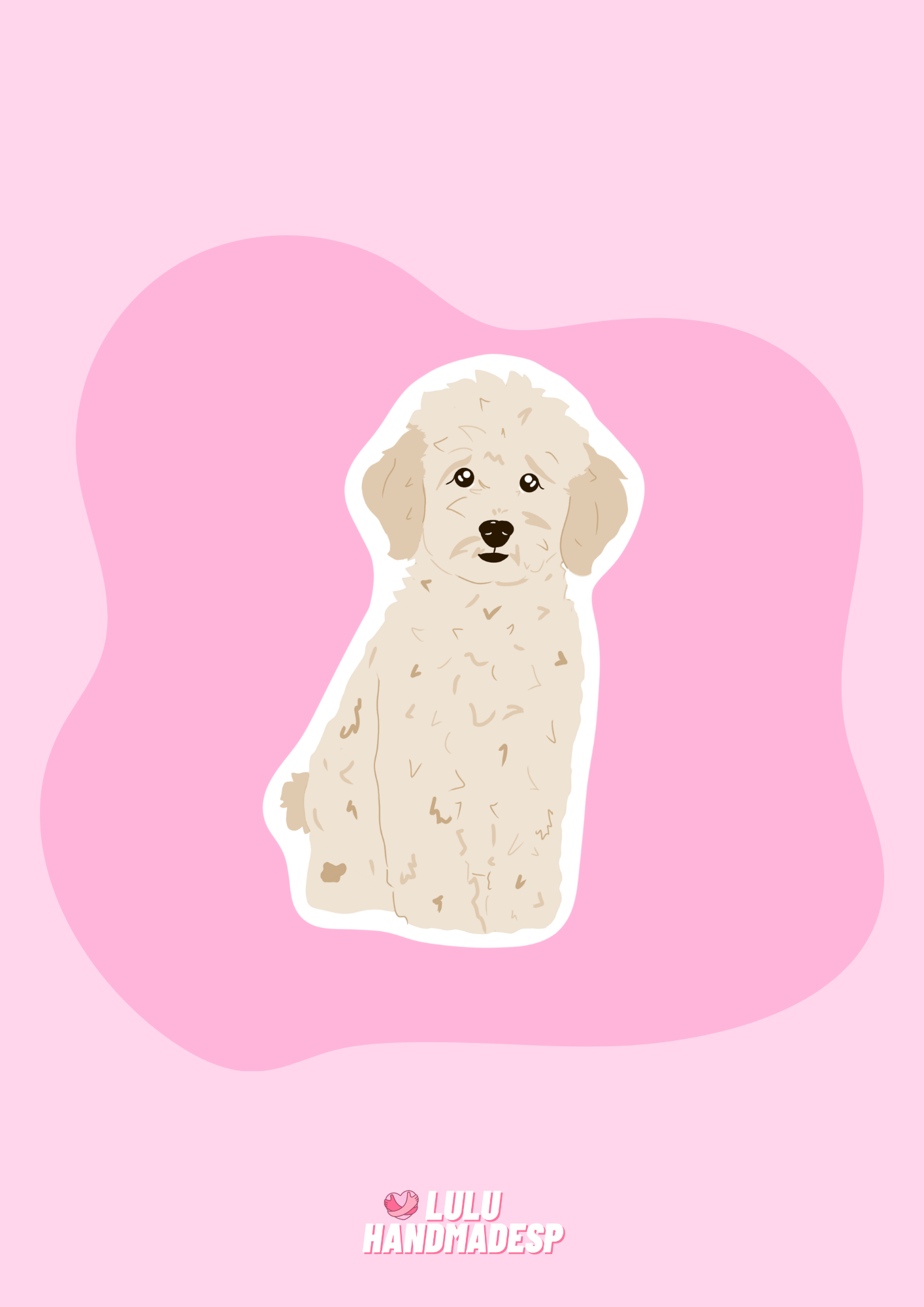 Sticker - Caniche