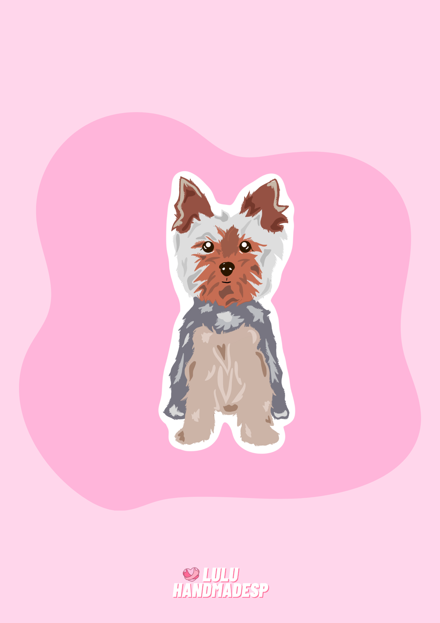 Sticker - Yorkshire gris