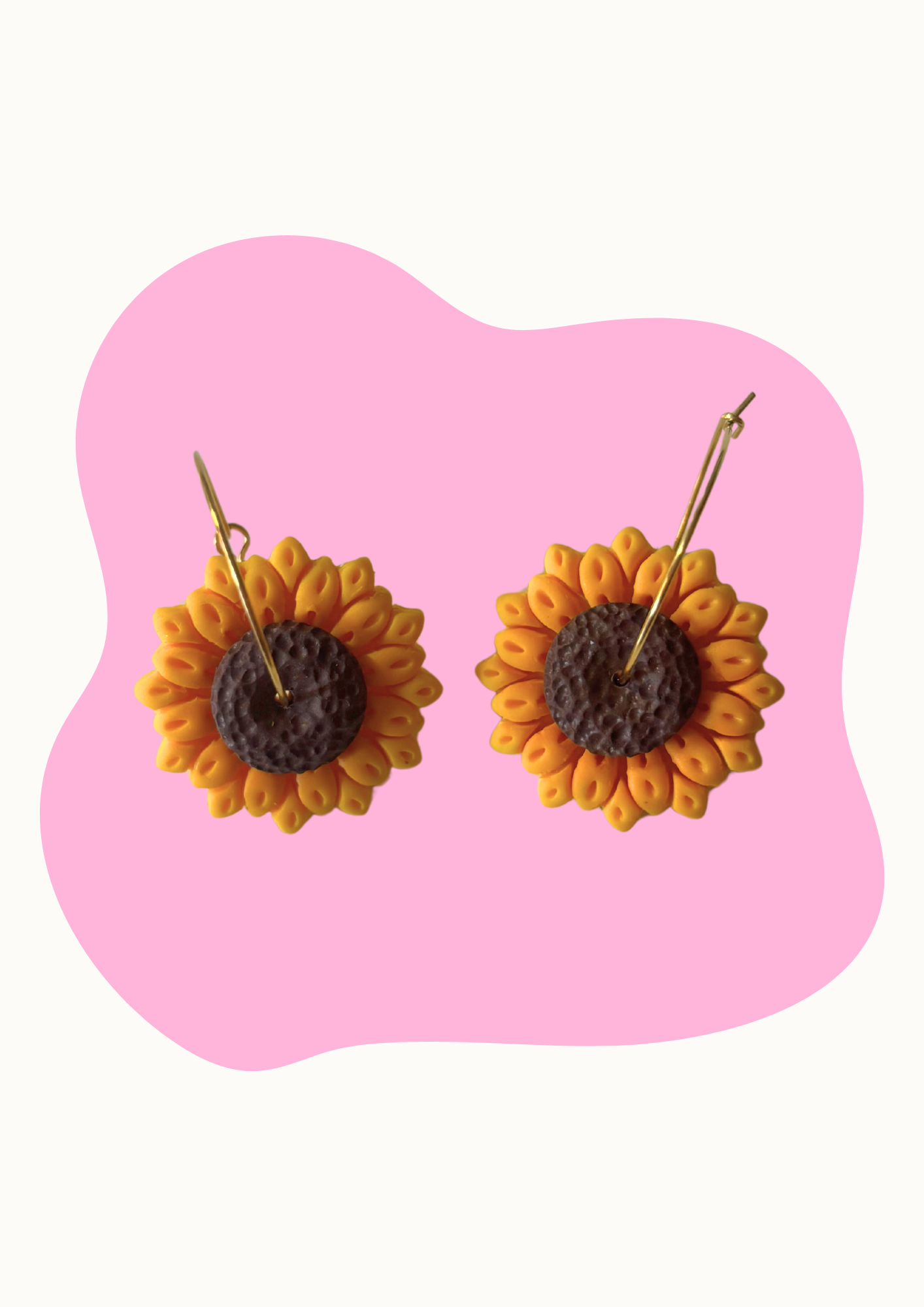 Girasol con aro en medio