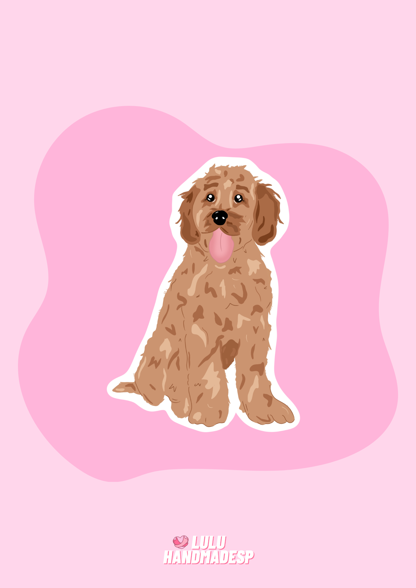 Sticker - Golden Doodle