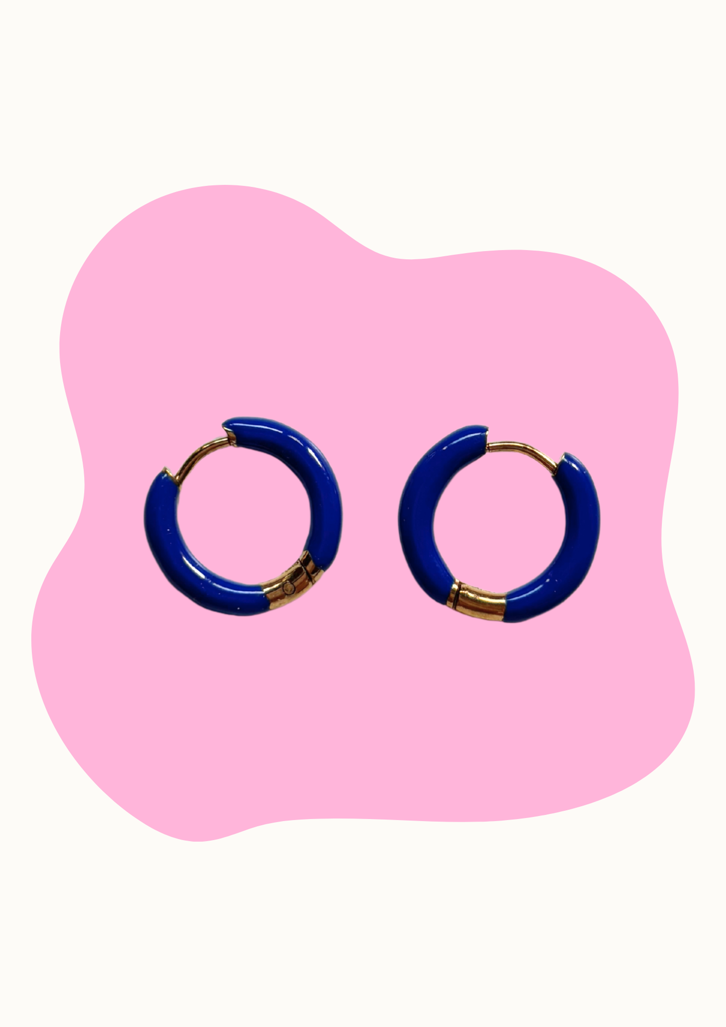 Aros azul oscuro 17mm