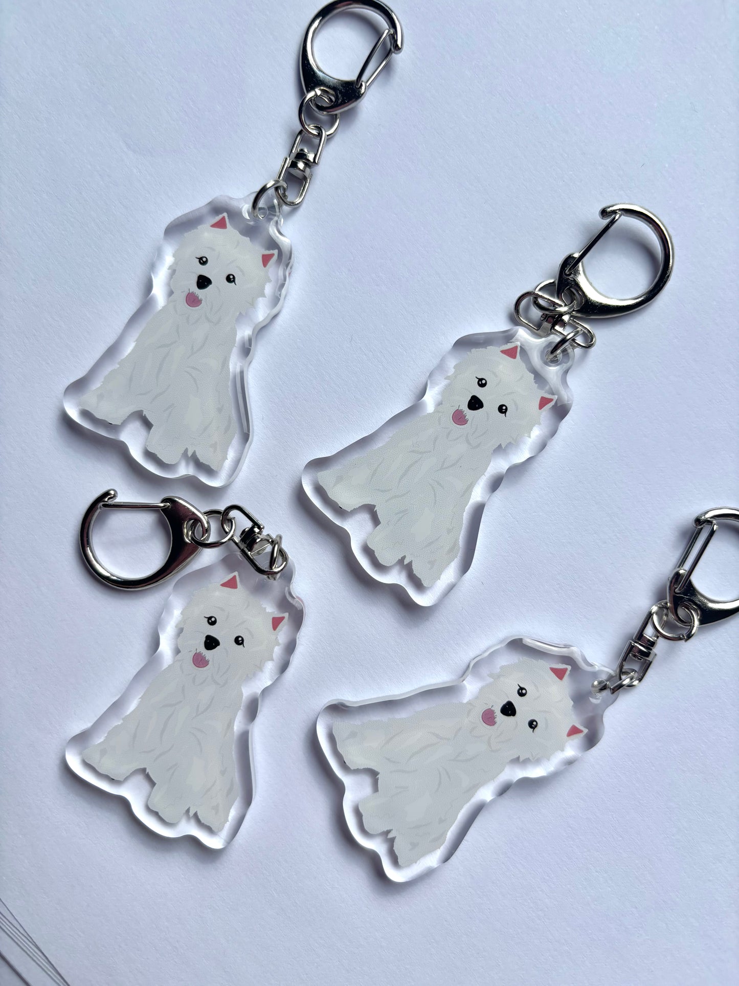 Llavero Westie Highland