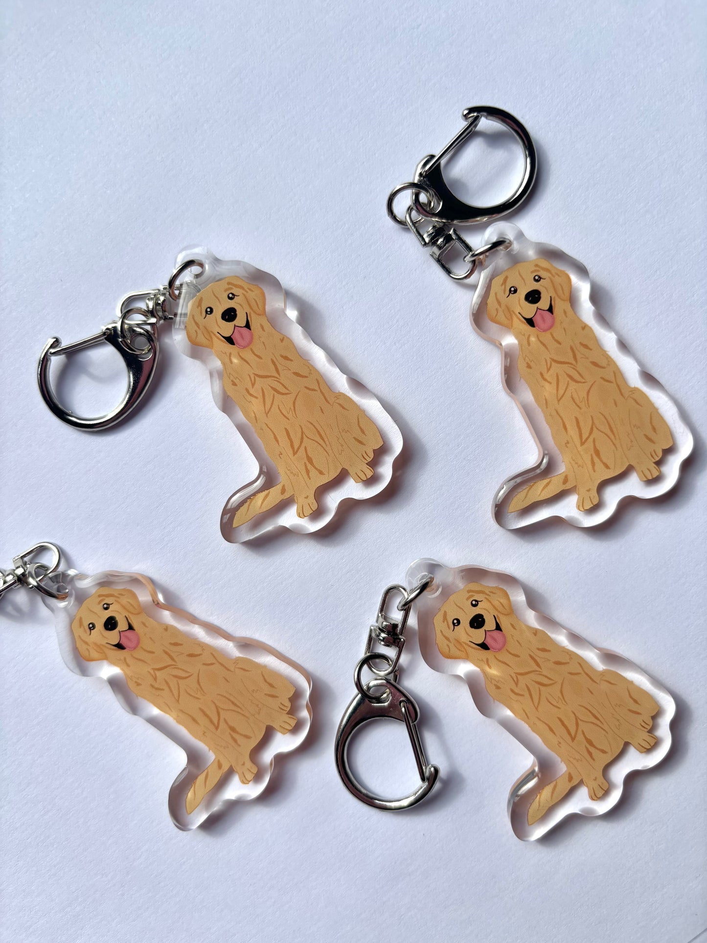 Llavero Golden Retriever