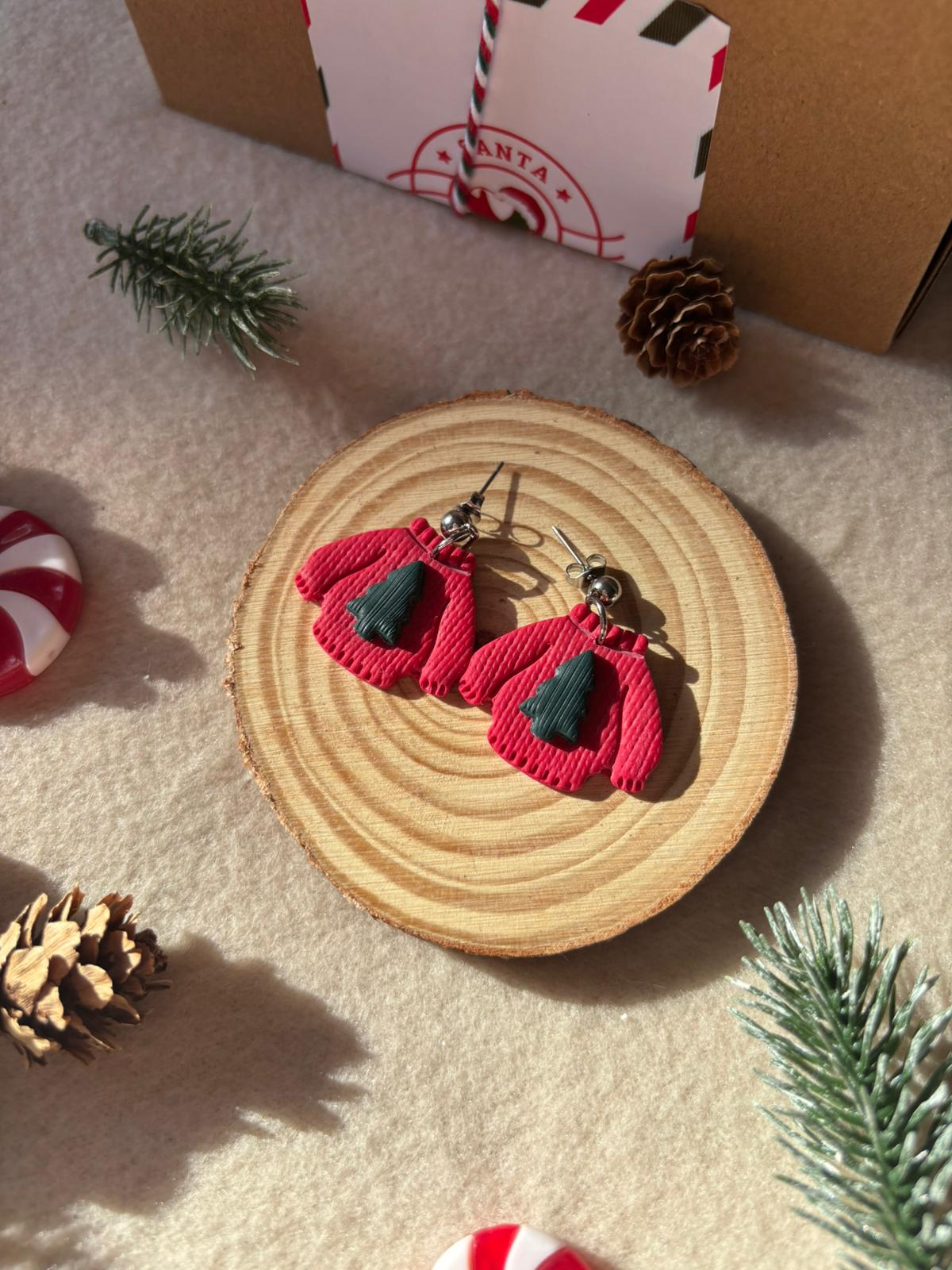 Jerseicito Navideño (Rojo) plateado Outlet