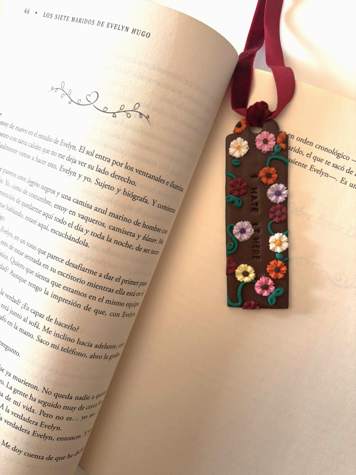 Marcapáginas / Punto de libro "I Hate It Here" TS