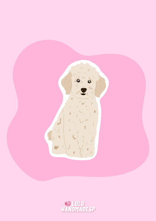 Sticker - Caniche