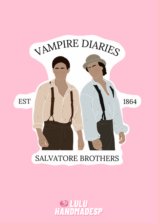 Sticker "Salvatore Brothers" The Vampire Diaries