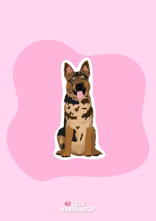 Sticker - Pastor Alemán