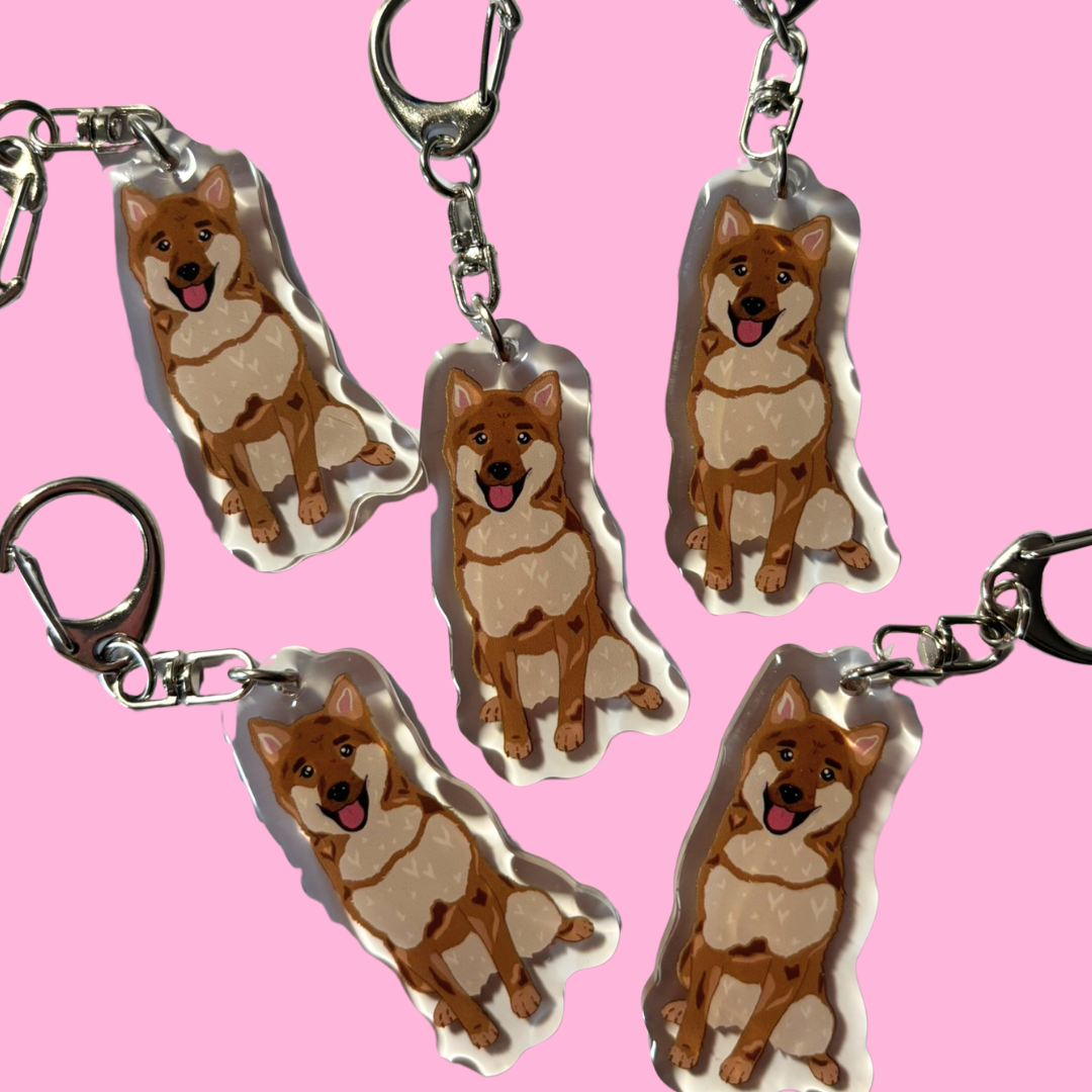 Llavero Shiba Inu Japonés