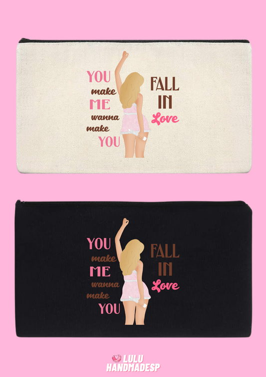 Neceser "You make me wanna make you fall in love" Sabrina Carpenter Juno