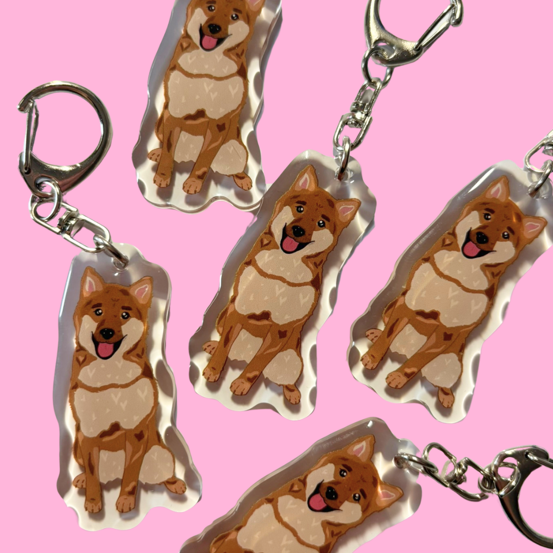 Llavero Shiba Inu Japonés