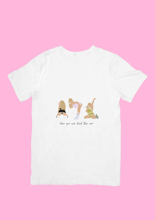 Camiseta "Have you ever tried this one?" Sabrina Carpenter