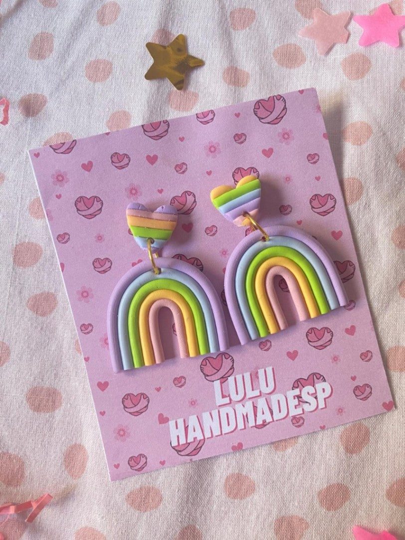 Pendientes 'Pastel Rainbow'