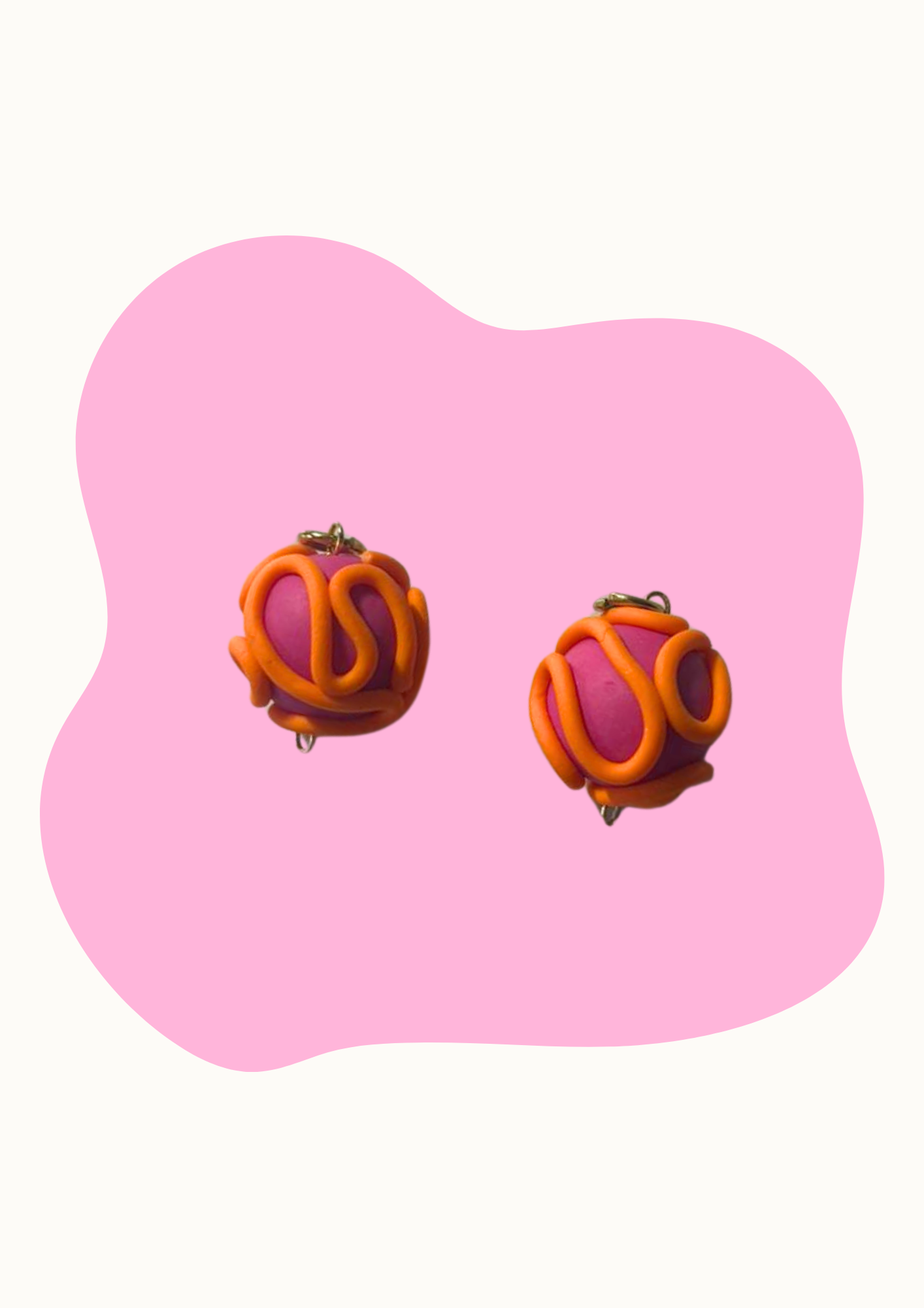 Charm - Caramelo - Rosa y naranja