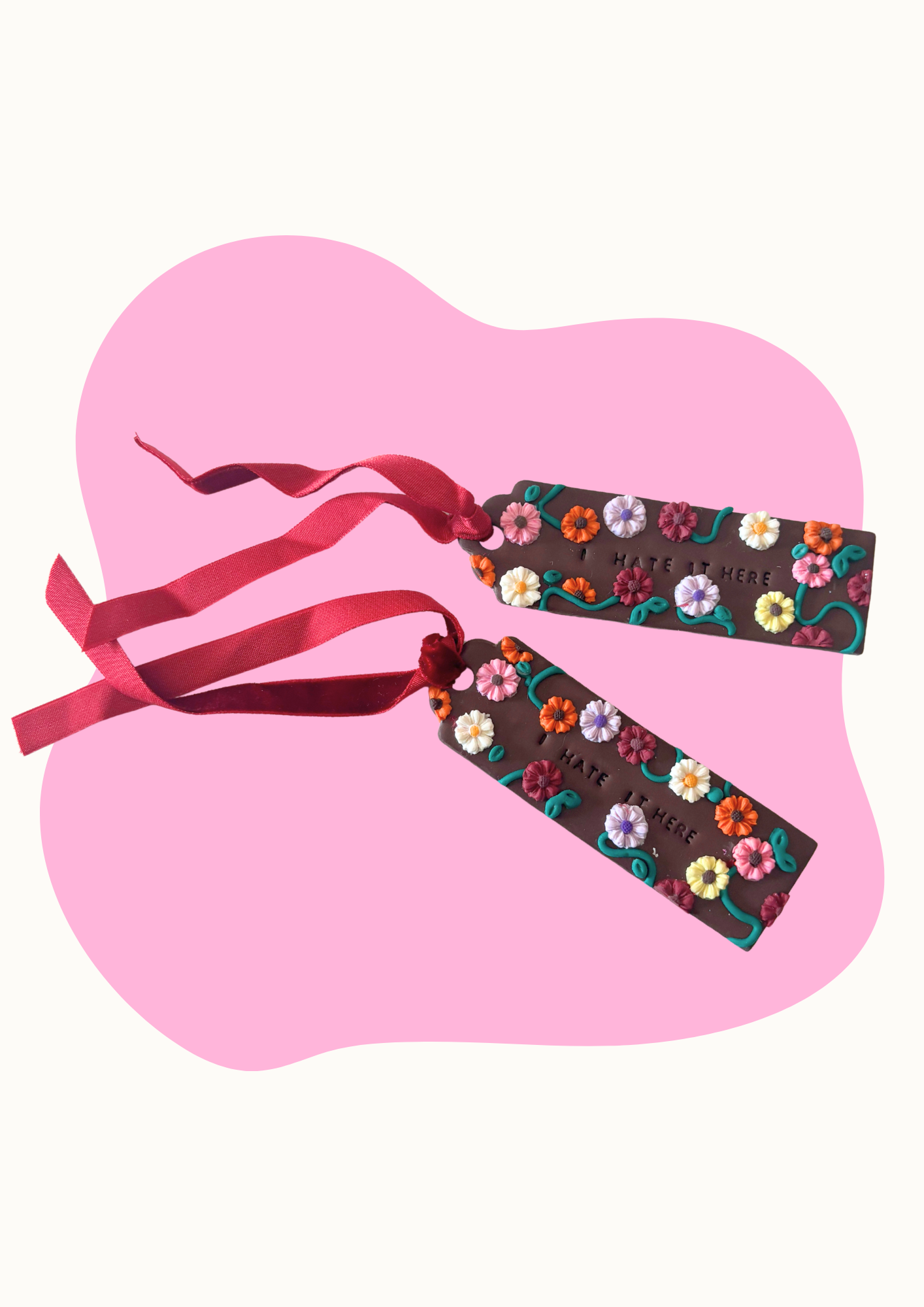 Marcapáginas / Punto de libro "I Hate It Here" TS