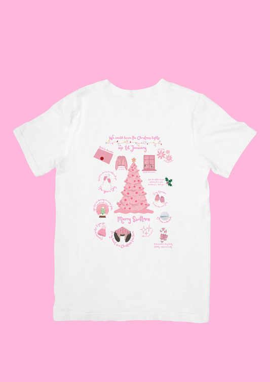 Camiseta "Swiftmas (Versión rosa) Taylor Swift