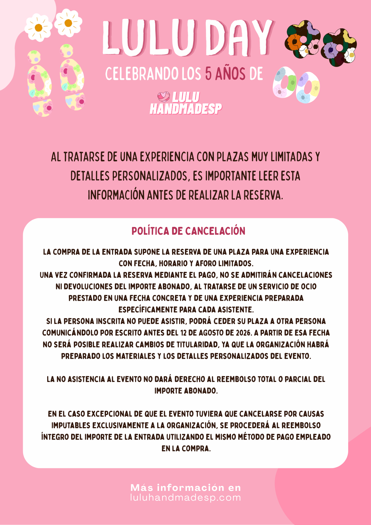 Lulu Day · Experiencia Creativa | 5º Aniversario