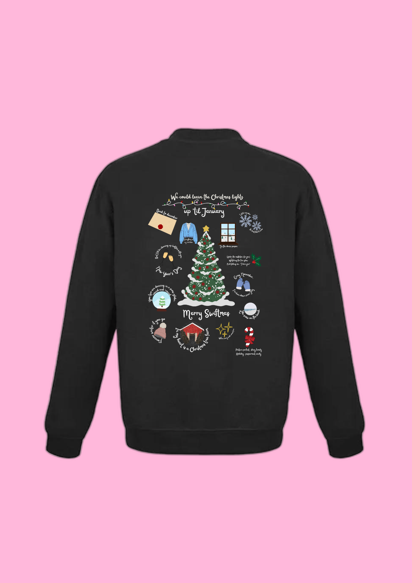 Sudadera "Swiftmas" (Versión tradicional navideña) Taylor Swift