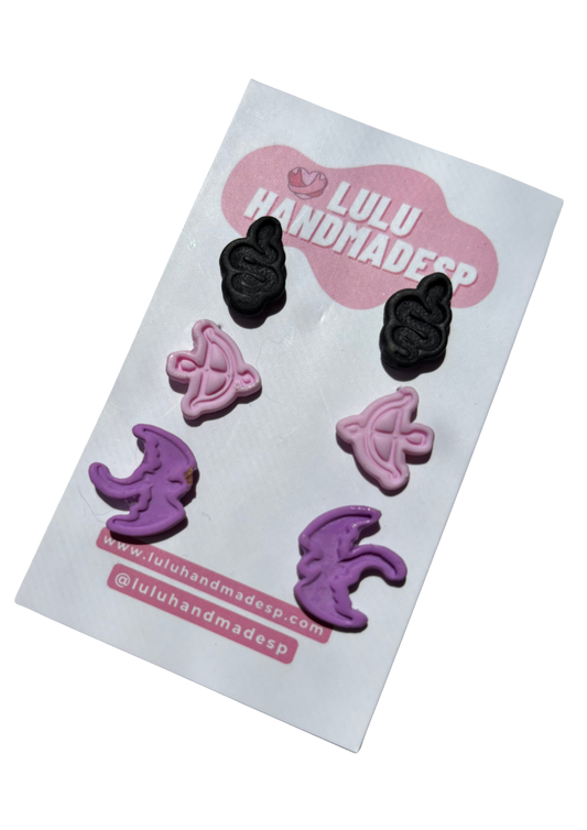 Pack 3 mini pendientes Taylor Swift