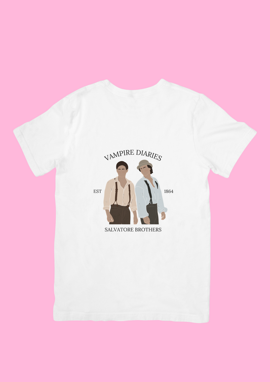 Camiseta "Salvatore Brothers" The Vampire Diaries