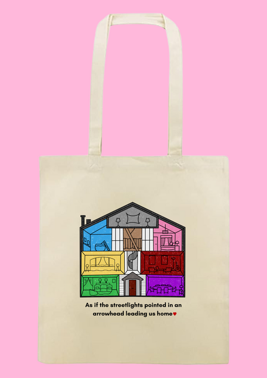 Tote bag "Lover House"