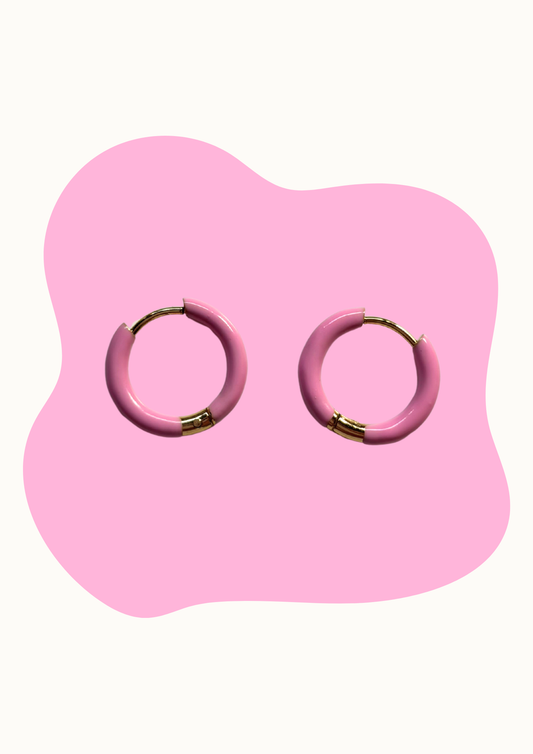 Aros rosas 17mm
