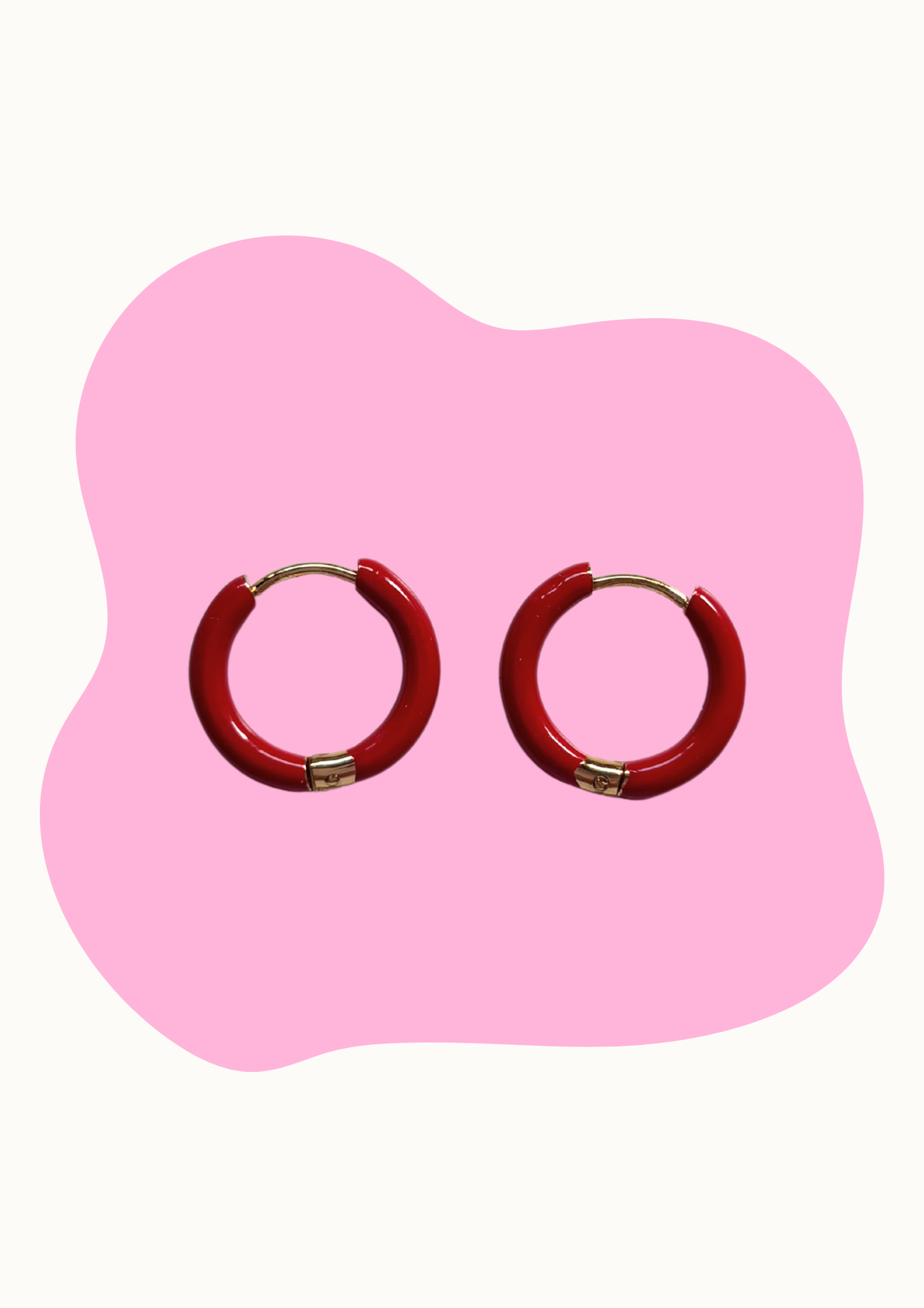 Aros azul rojo 17mm