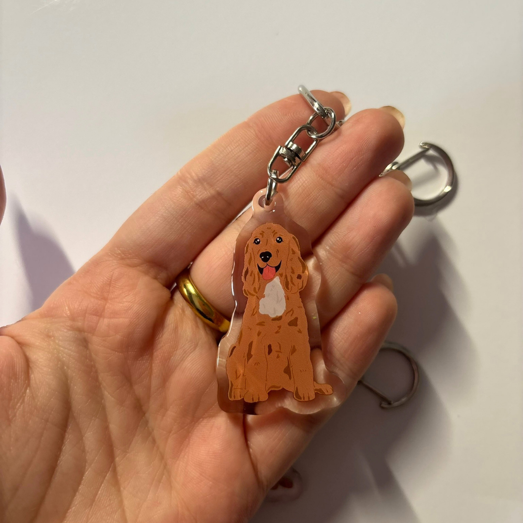 Llavero Cocker