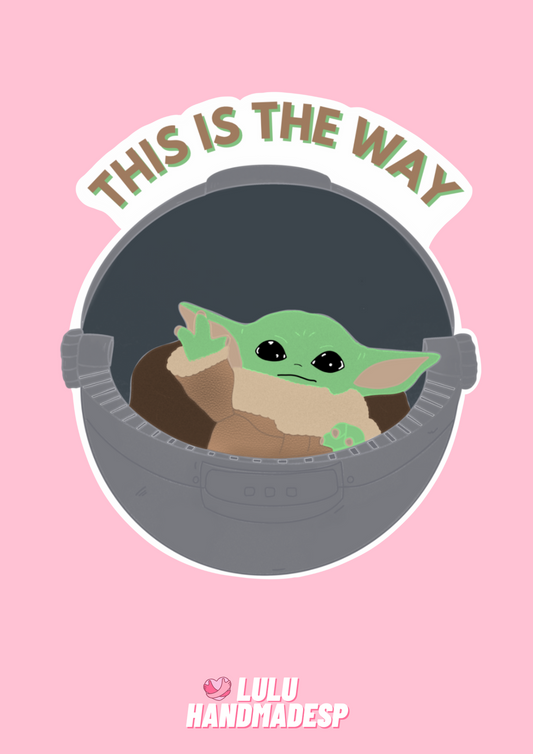 Sticker "Grogu, Star Wars"
