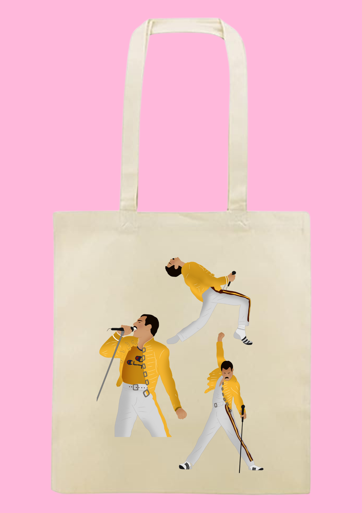Tote bag Freddie Mercury (Queen)