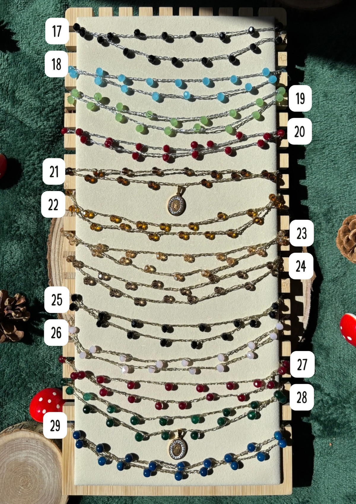 Collares "Mil Vueltas" (Colores 17-29)