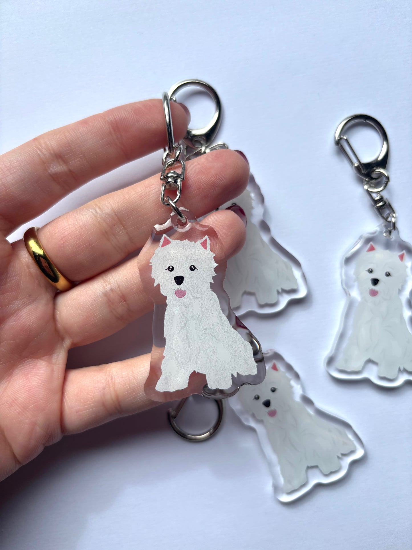 Llavero Westie Highland