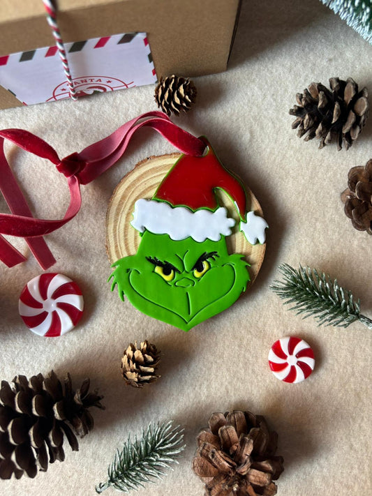 Adorno navideño Grinch