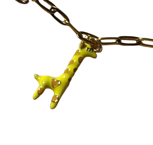 Charm collar : Jirafa