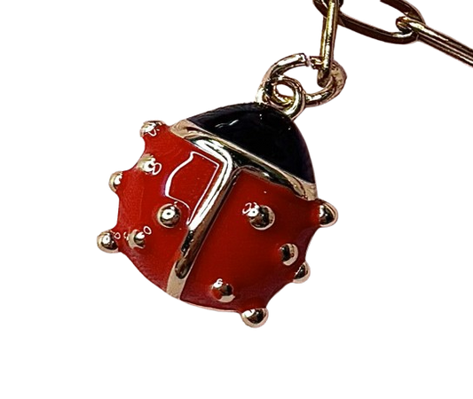 Charm collar : Mariquita