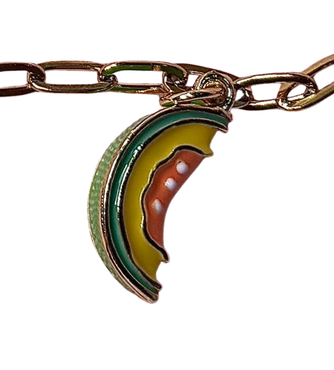 Charm collar : Medio melón