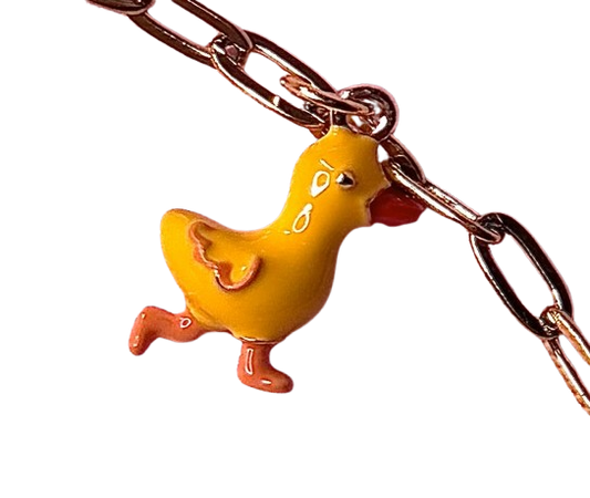 Charm collar : Pato