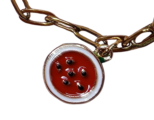 Charm collar : Sandía 3D