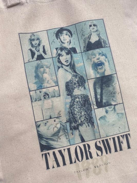 Tote bag sublimada Taylor Swift albums (1989)