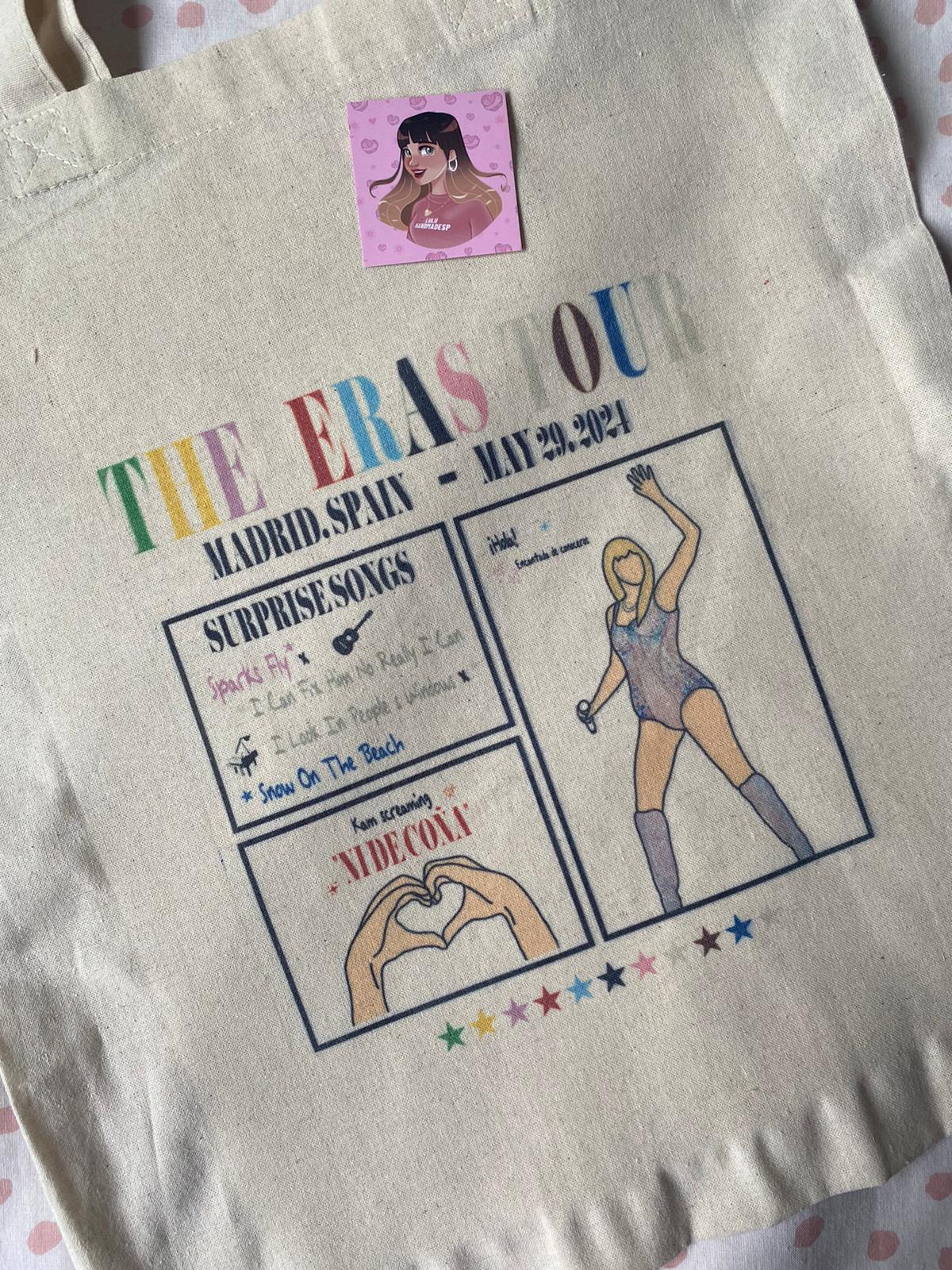 Tote bag the Eras Tour Madrid 29 de Mayo