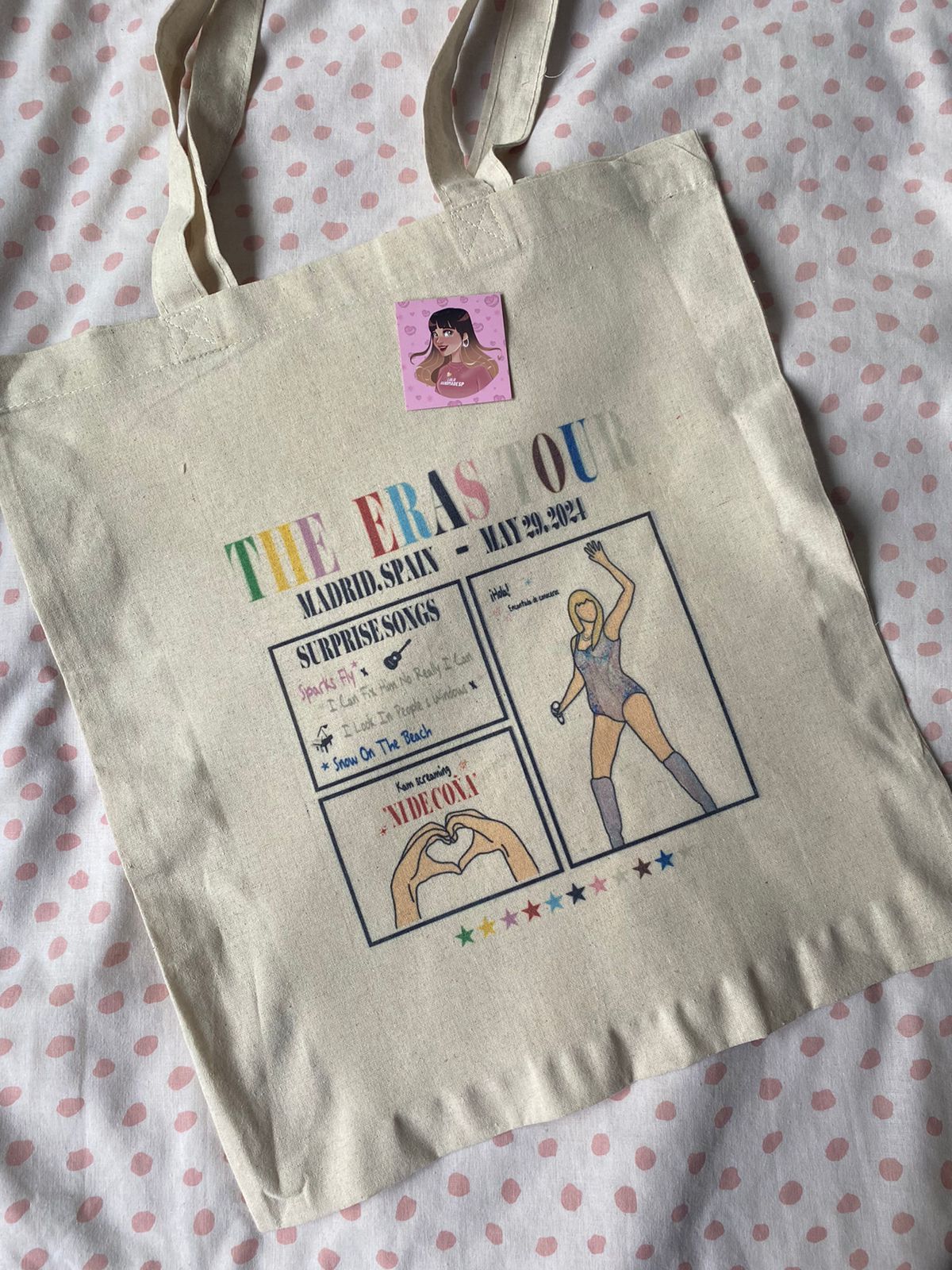 Tote bag the Eras Tour Madrid 29 de Mayo