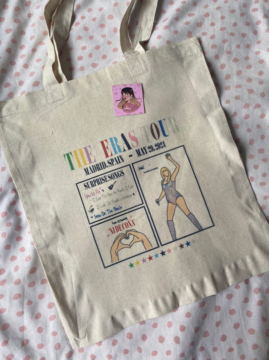 Tote bag the Eras Tour Madrid 29 de Mayo