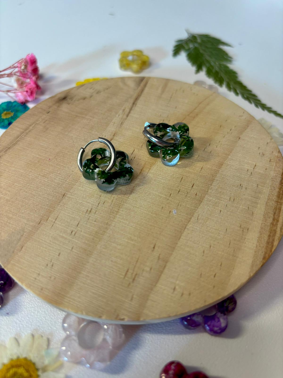 Flores de Helecho verde