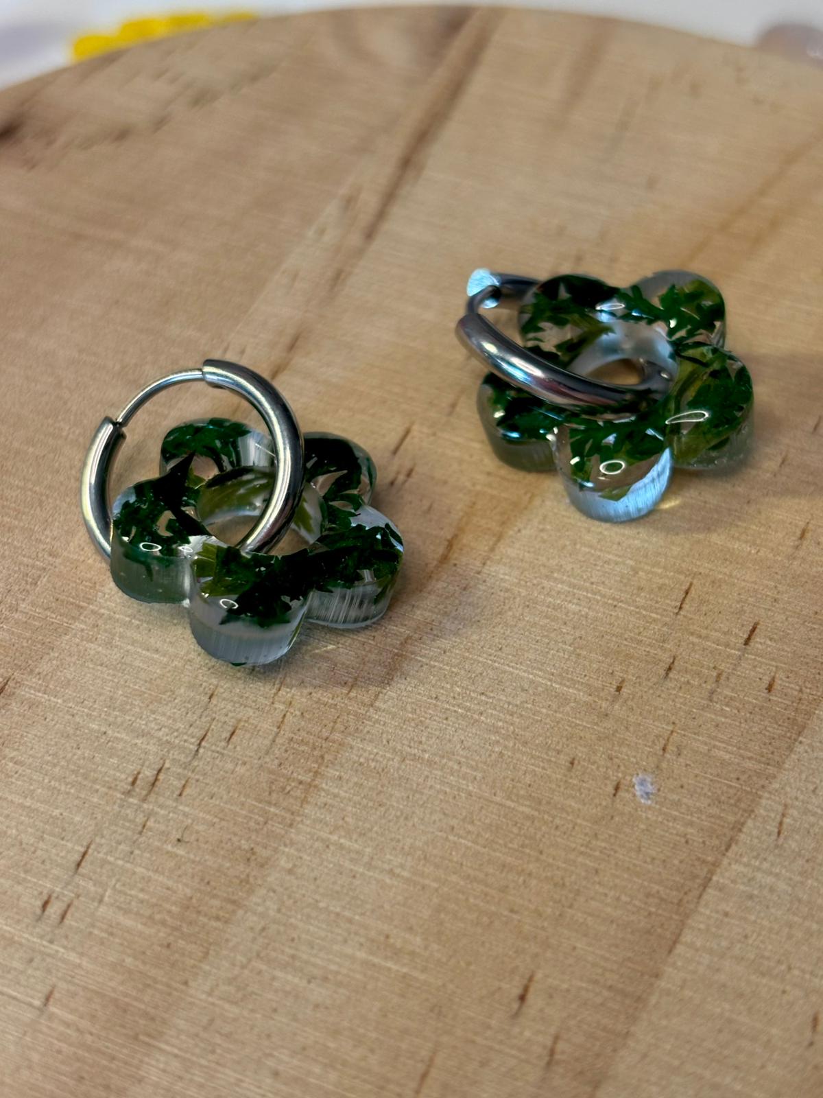 Flores de Helecho verde