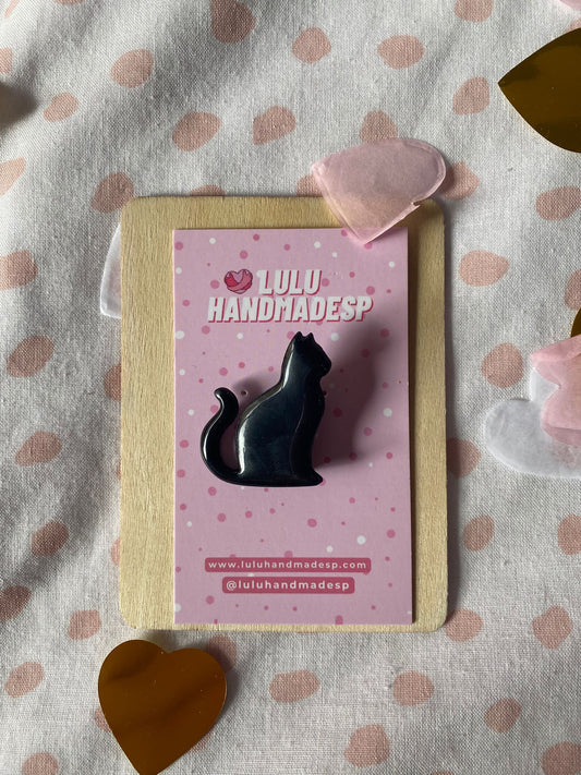 Broche/ Pin Gato negro