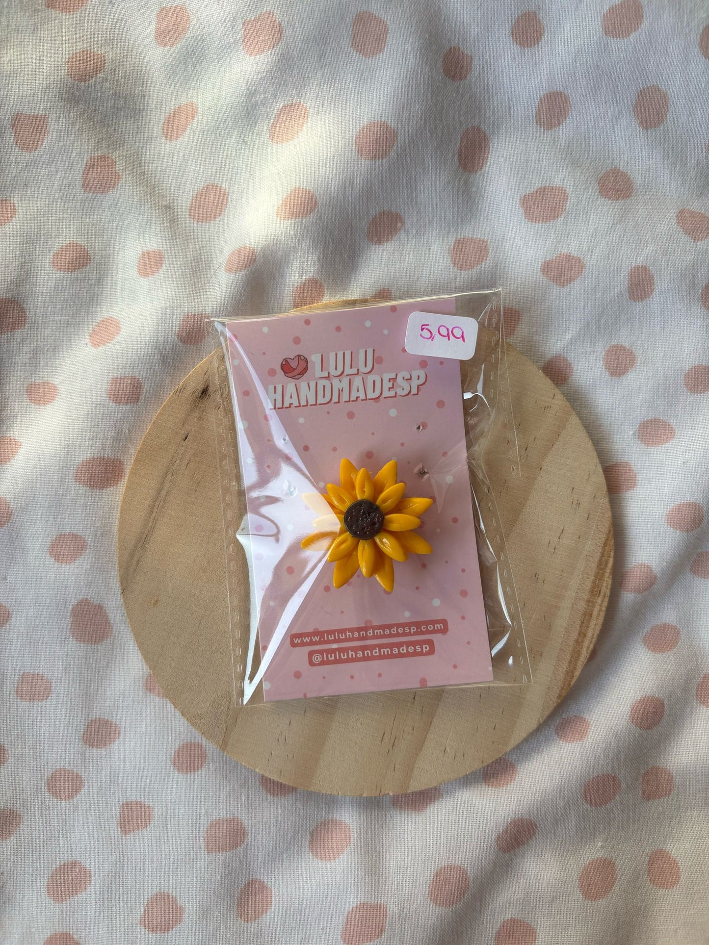 Broche/ Pin Girasol