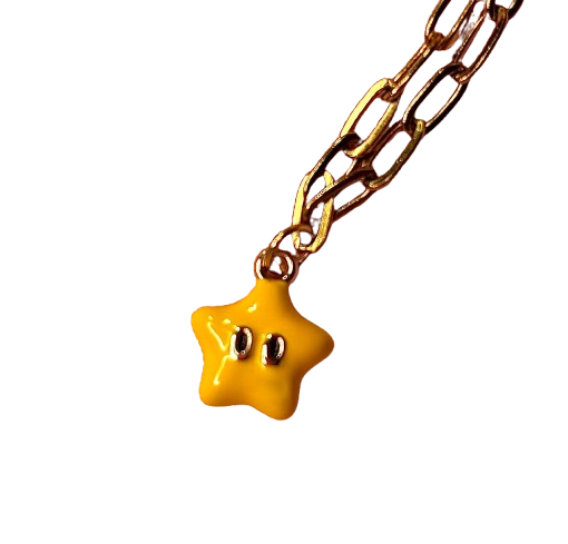 Charm collar : Estrella