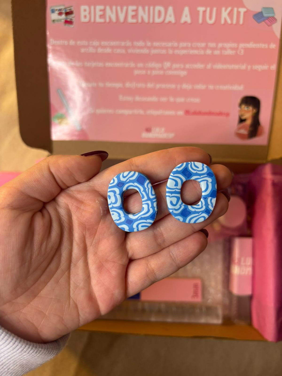 Kit - Crea tus pendientes (Arcilla polimérica)